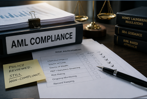 Lessons from a £25,000 SRA AML Fine